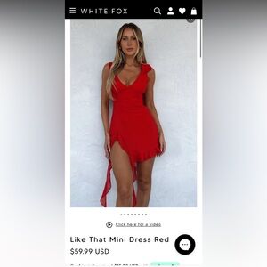 White Fox Boutique - Like That Mini Dress